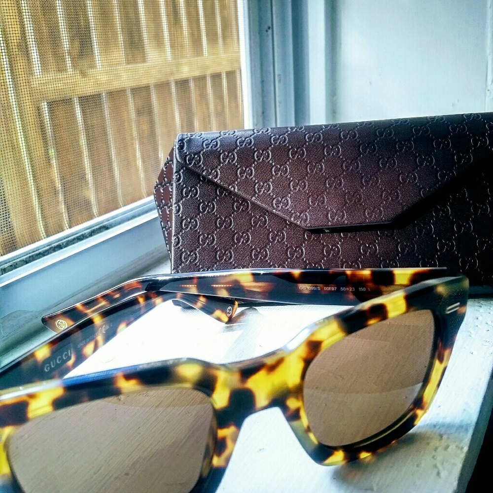 Gucci square sunglasses